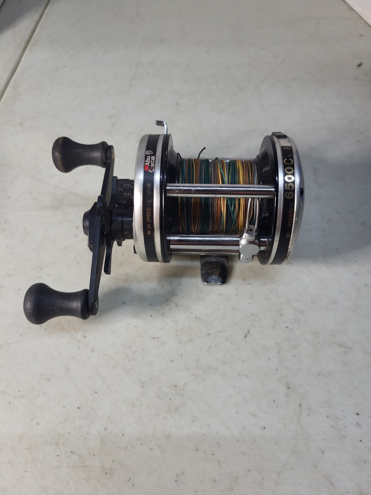 Vintage ABU Garcia Ambassadeur 6500C Ball Bearing Baitcasting Reel Sweden