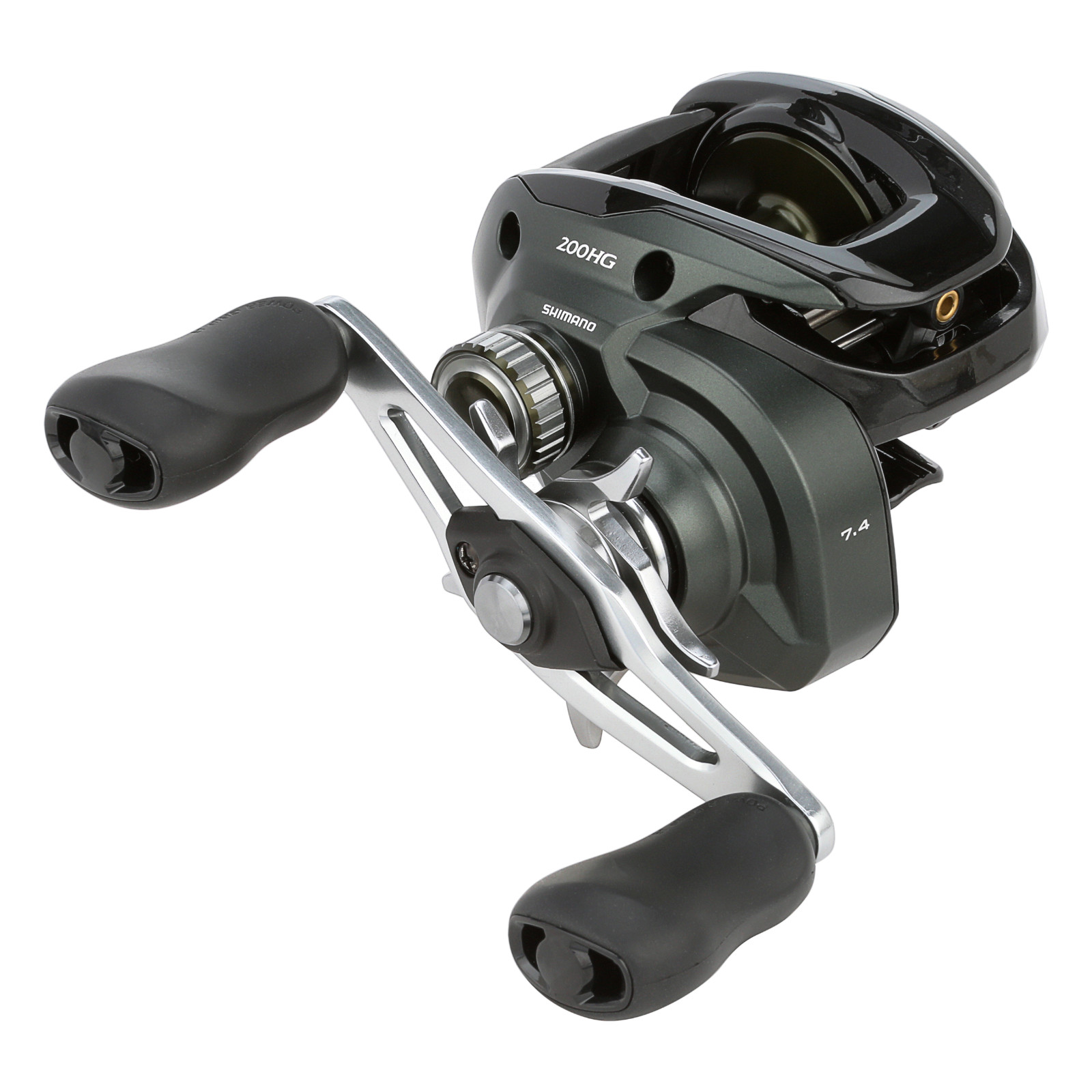 Shimano Reel Curado 200 M, LH 6+1BB 7.4:1 8/180 7.6oz Baitcast Reel