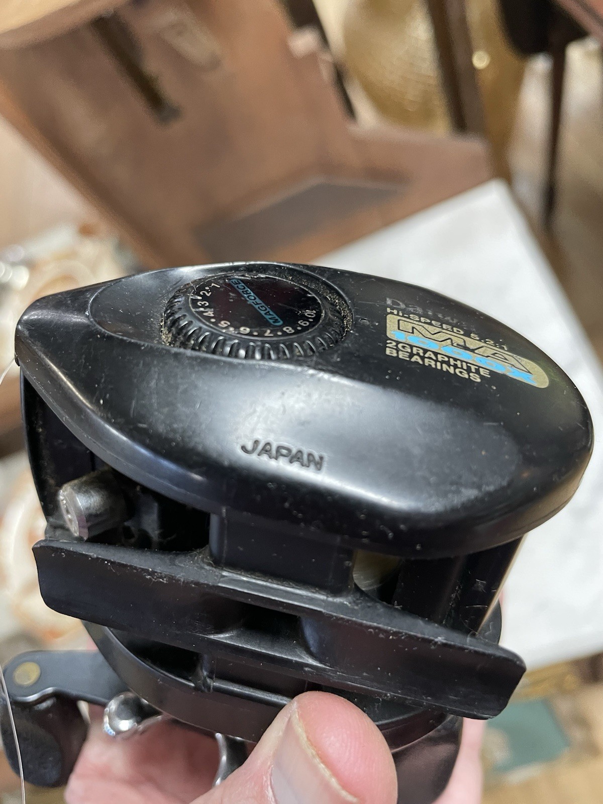 Daiwa MA 1000X Power Mesh Drive Casting Reel Vintage Flipping Mag Force Japan