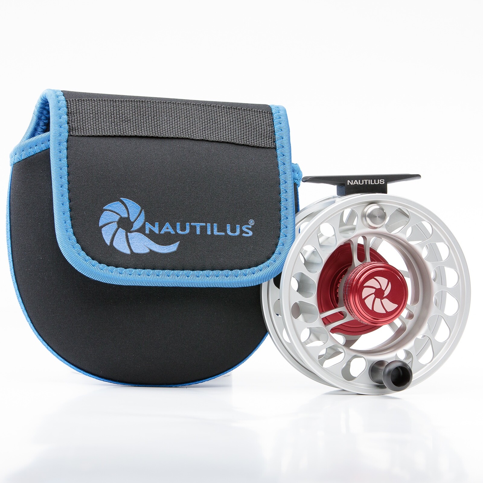 Nautilus CCF-X2 Reel – Clear/Red – Size 6/8 – FREE 2 DAY SHIPPING