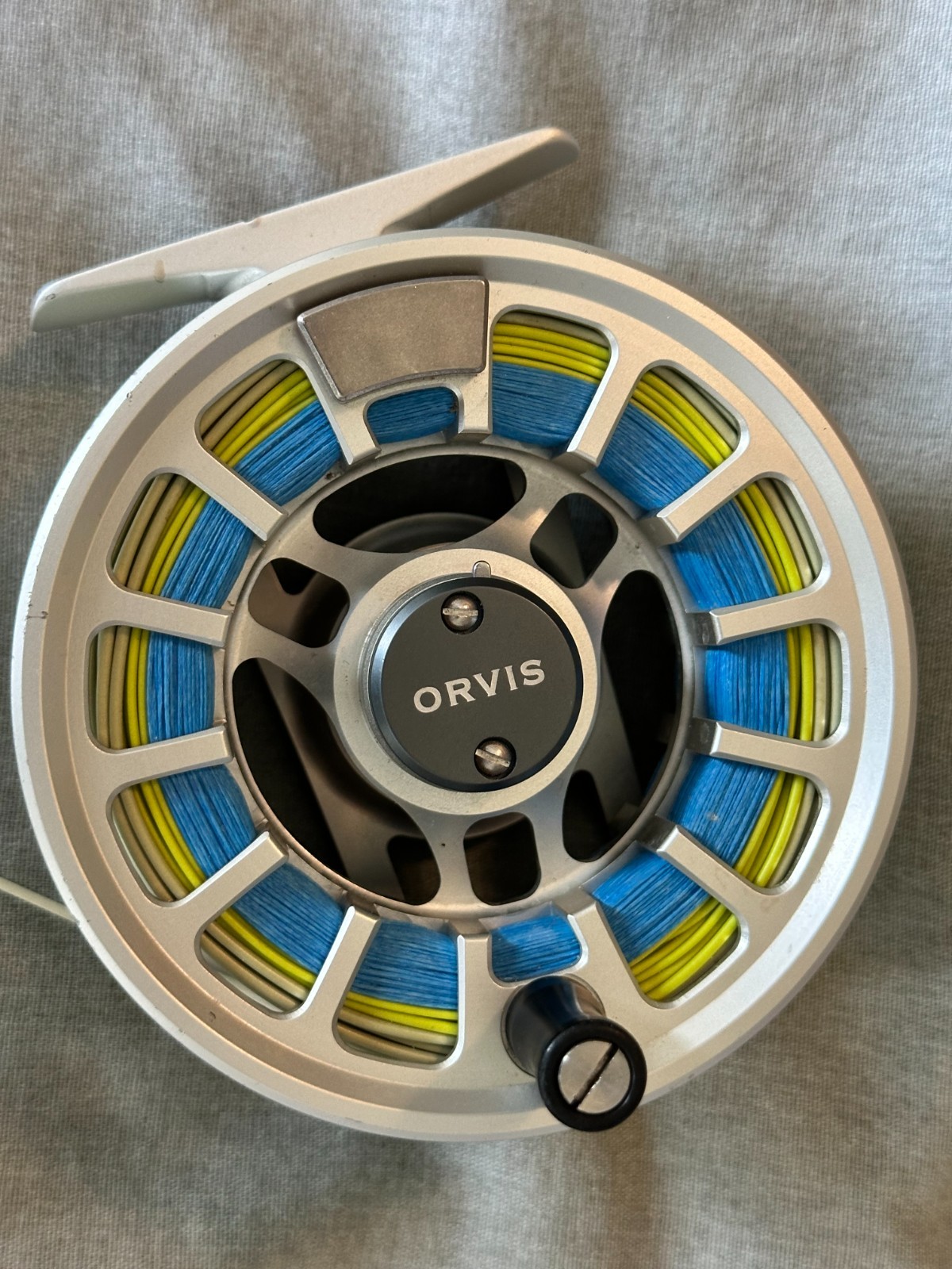 Orvis Hydros III Fly Fishing Reel – 5-7WT Rods (Including Used 6WT WF Line)
