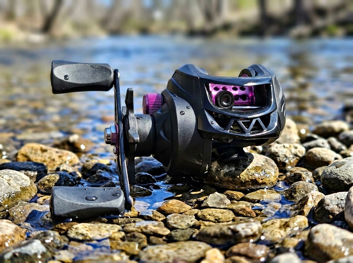 Graywolf Shallow SL — BFS Reels – SHALLOW SPOOL – LH/RH – BAIT FINESSE – PURPLE
