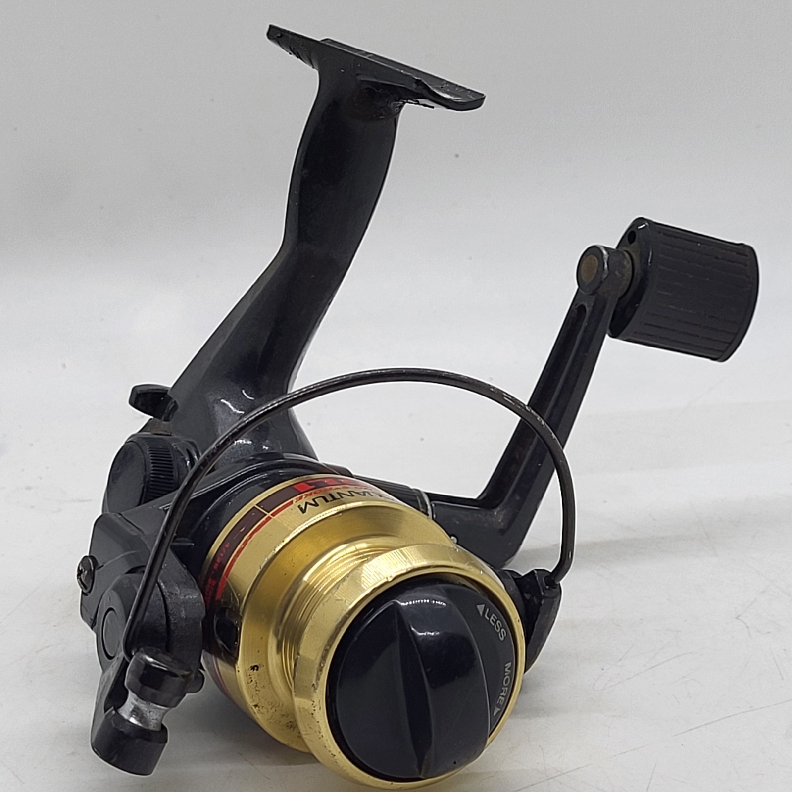 Vintage Zebco Quantum Ultra-Light QL1 Long Stroke LH/RH Spinning Reel, VG+ Cond