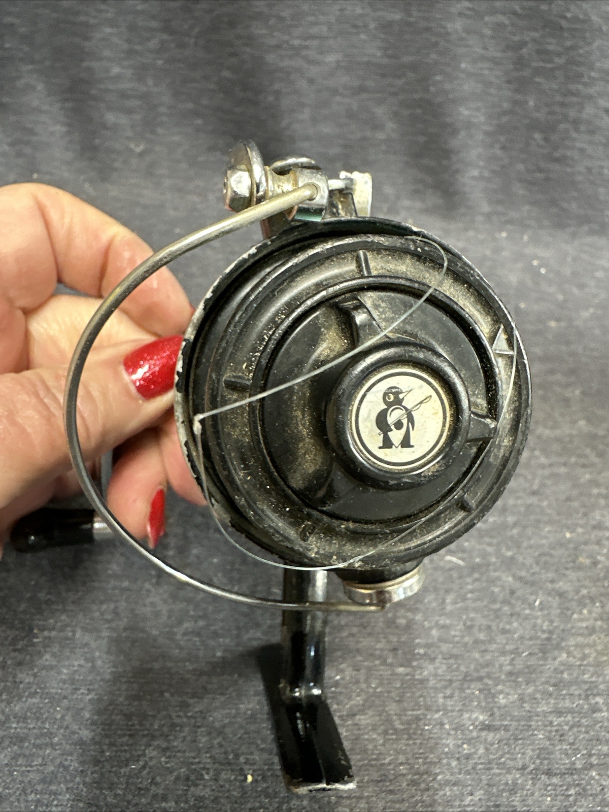Penguin SX202 open face fishing reel For Parts Or Repair