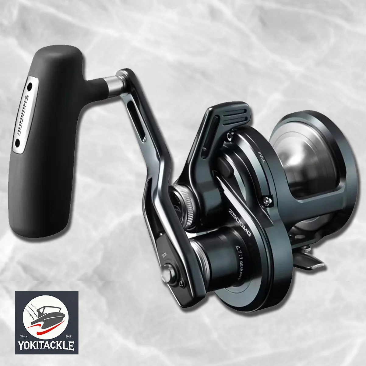 Shimano Ocea Jigger LD 2501MG Lever Drag Reel Left Handle