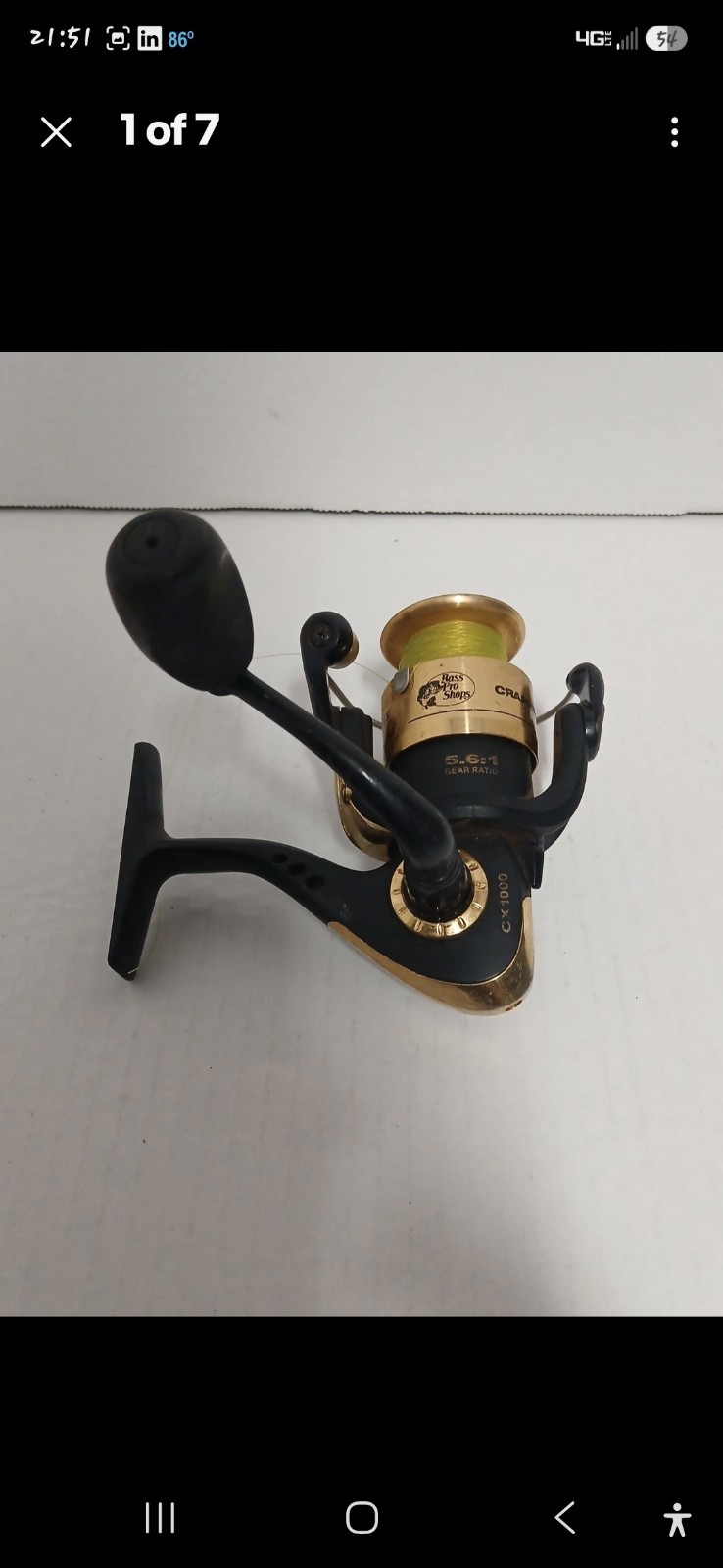 Bass Pro Shops Crappie Maxx CX-1000 Spinning Reel