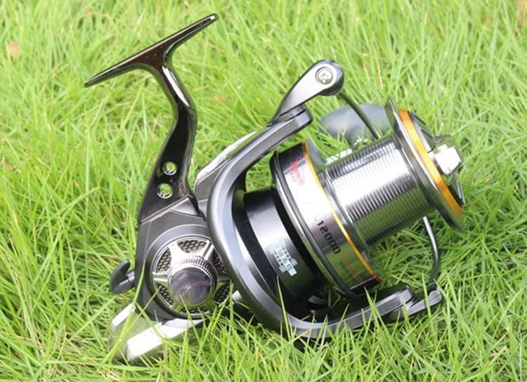 Fishdrops Surf Spinning Reel Size 10000 12000 Saltwater Fishing Reels Full