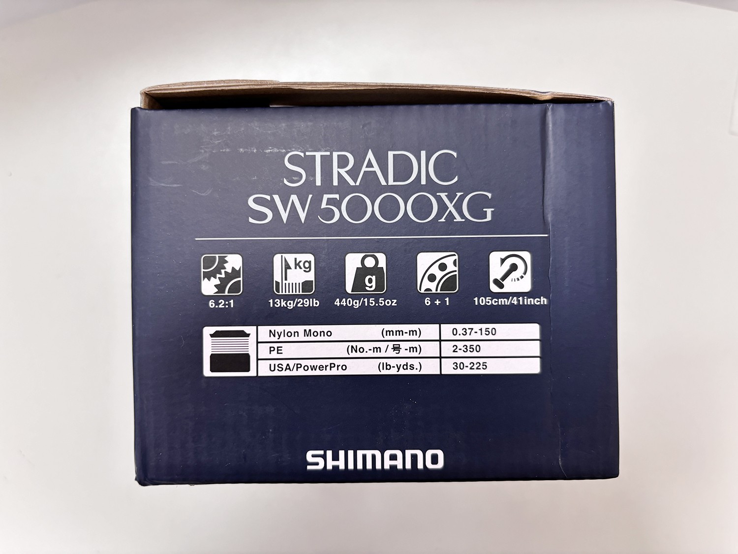 Shimano 24 STRADIC SW 5000XG Spinning Reel, 6.2:1 Gear Ratio