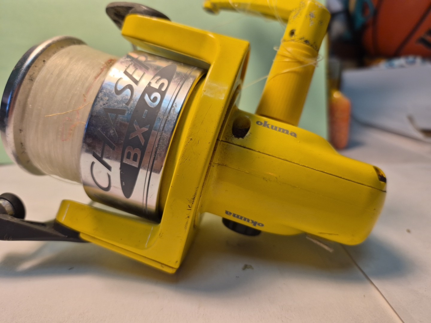 Okuma Chaser 65 Reel with String UNTESTED Sold As-Is