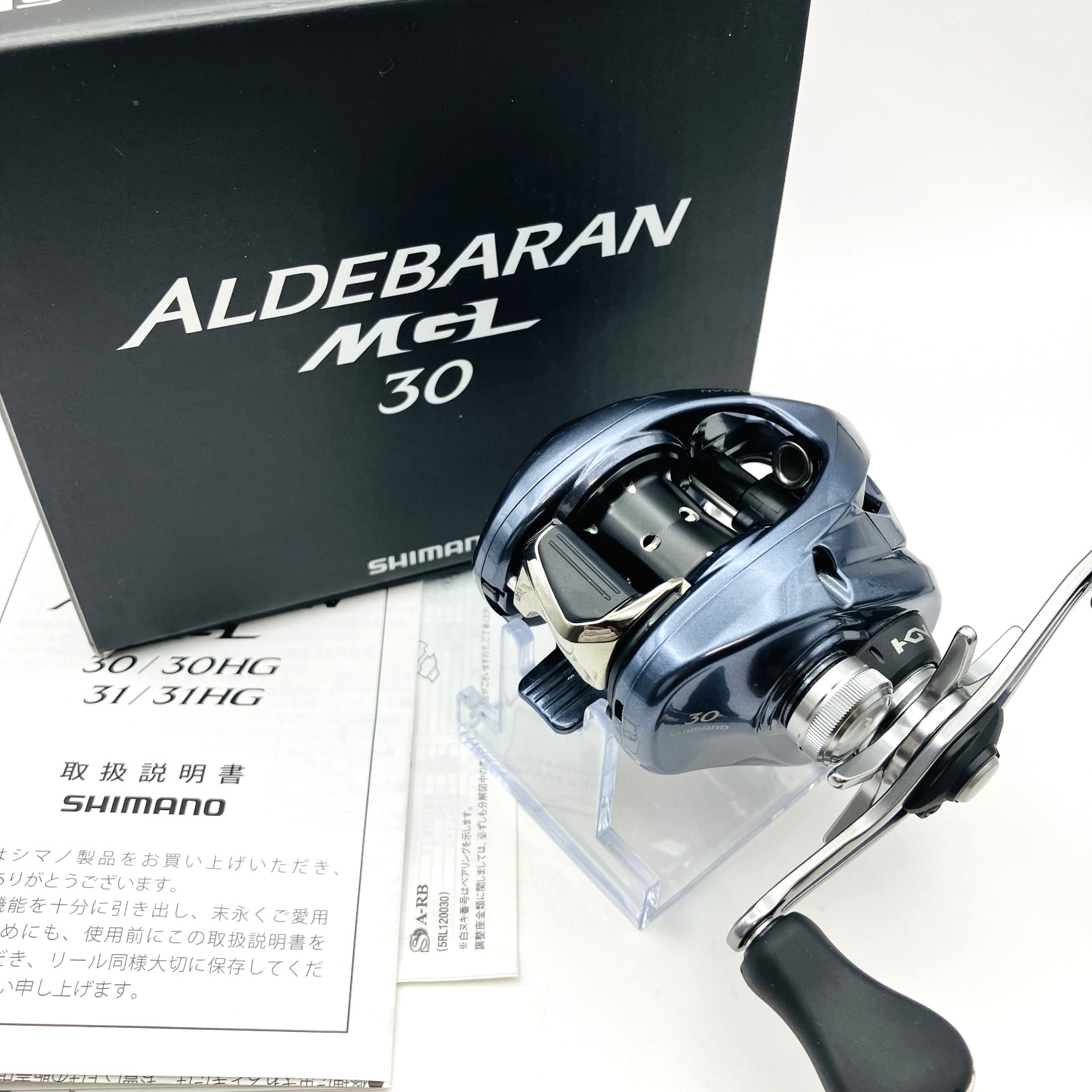 „Near Mint“ Shimano 18 ALDEBARAN MGL 30 RIGHT Bait Casting Reel w/Box s0470