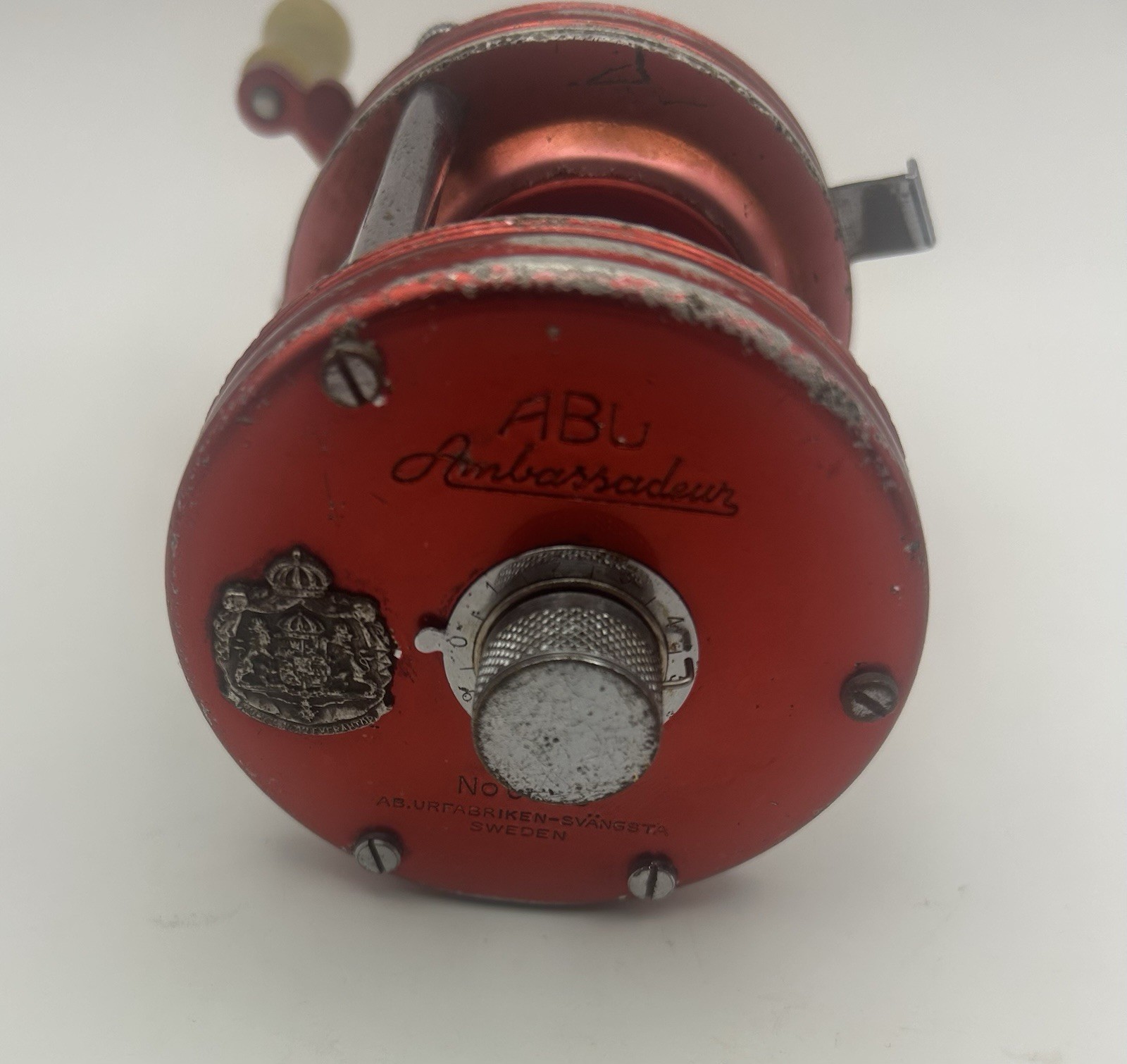Abu Garcia Ambassador 6000 Bait Casting Reel – Vintage 1950’s Sweden