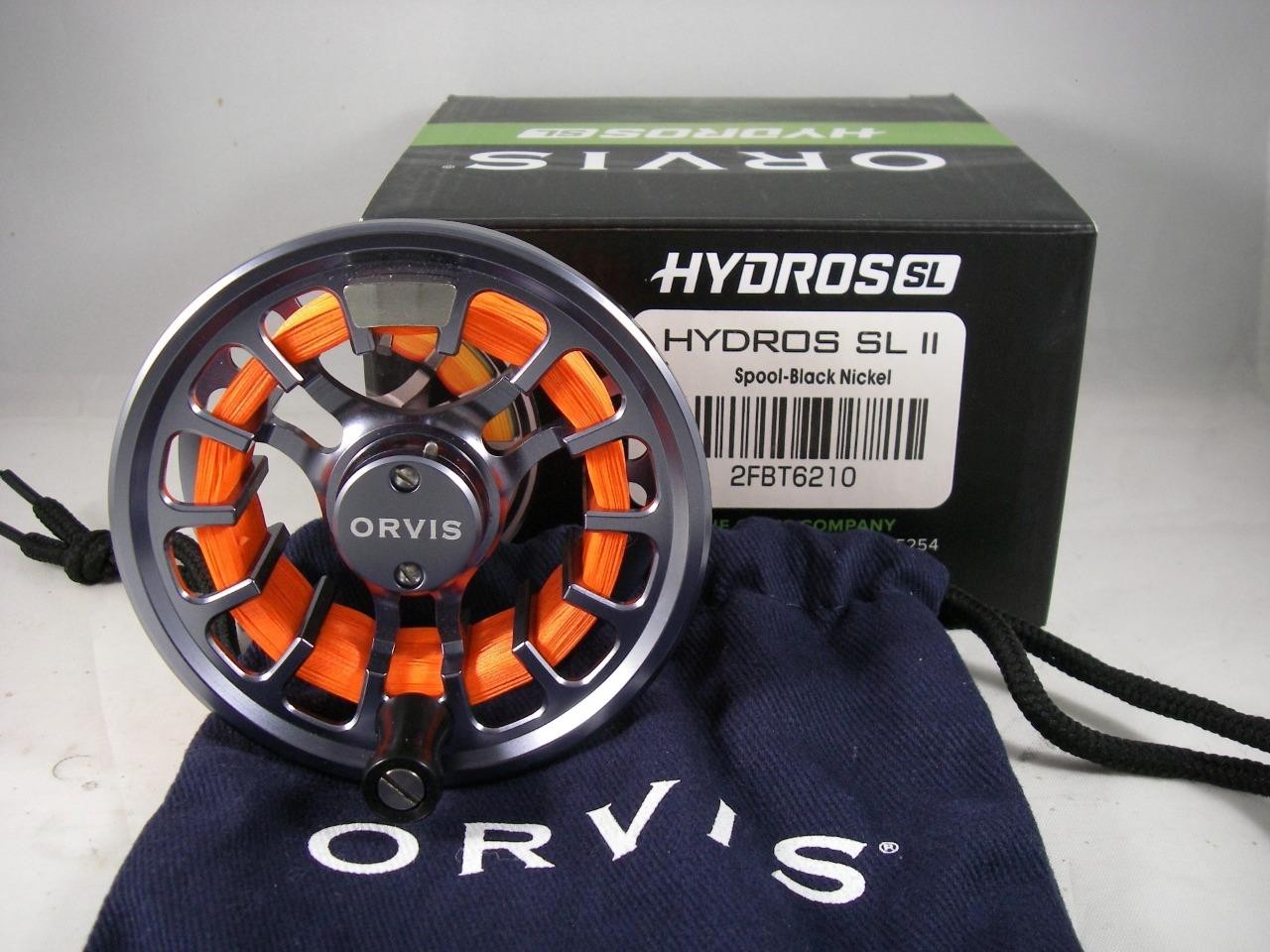 Extra SPOOL For ORVIS HYDROS SL II FLY Reel; Black Nickel Spare SLII SPOOL Only
