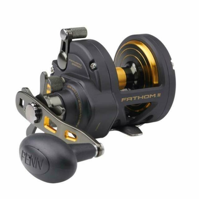 Penn Fathom II Star Drag Reel, Size 25 Fishing Reel, Right Handle Position,…