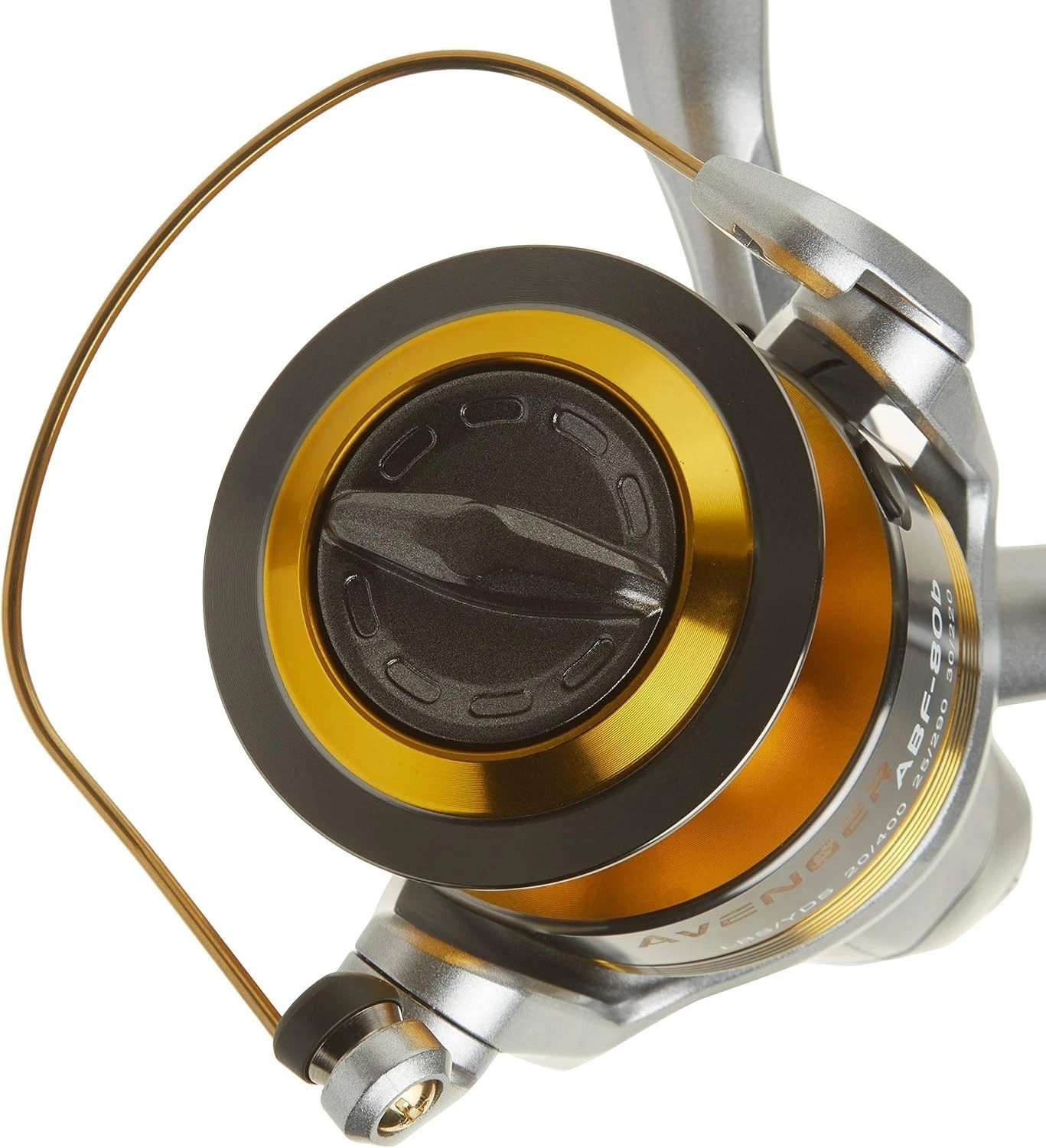 Avenger ABF B Series Saltwater Reel – 40′ Retrieve, 33lbs Drag, Compact Design