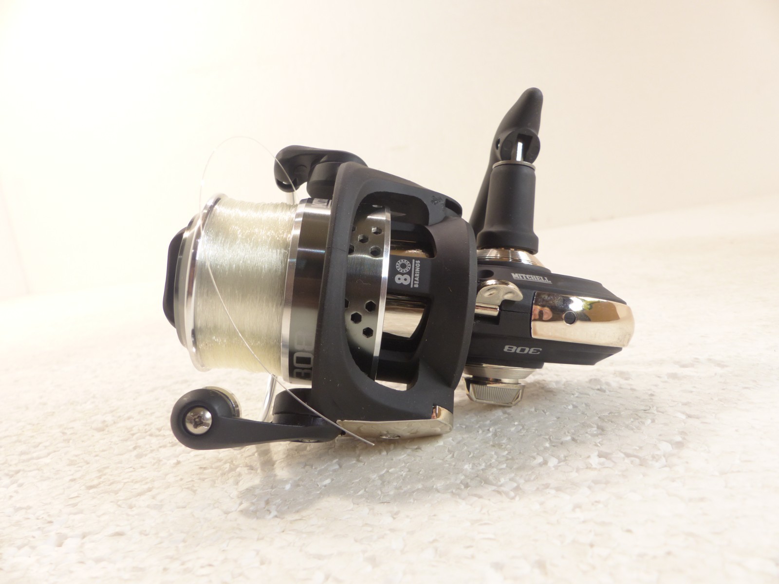 Mitchell 300 Series 308 6-10 lb. Open Face 8-Ball Bearing 5.1 Spinning Reel NEW!