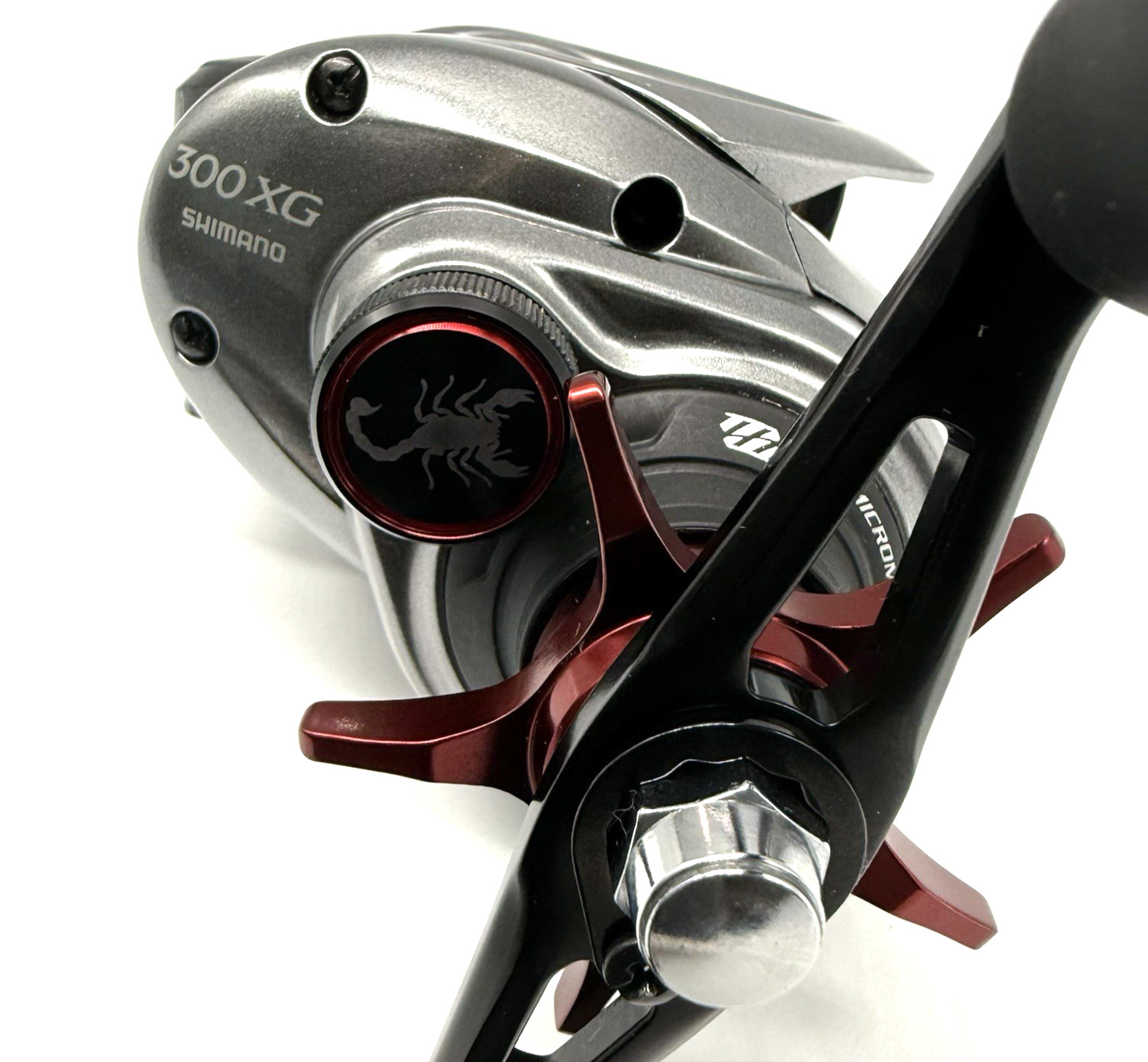 Shimano 21 Scorpion MD 300XG Right Handed Baitcasting Reel with Box JAPAN „MINT“