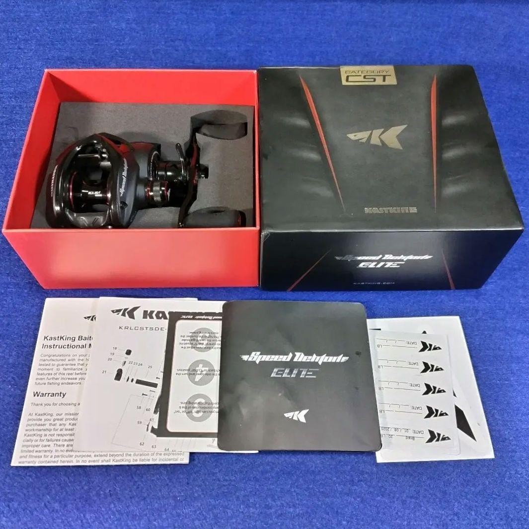 KastKing Speed Demon Elite Right Hand High Gear 10.5:1 Fishing Reel