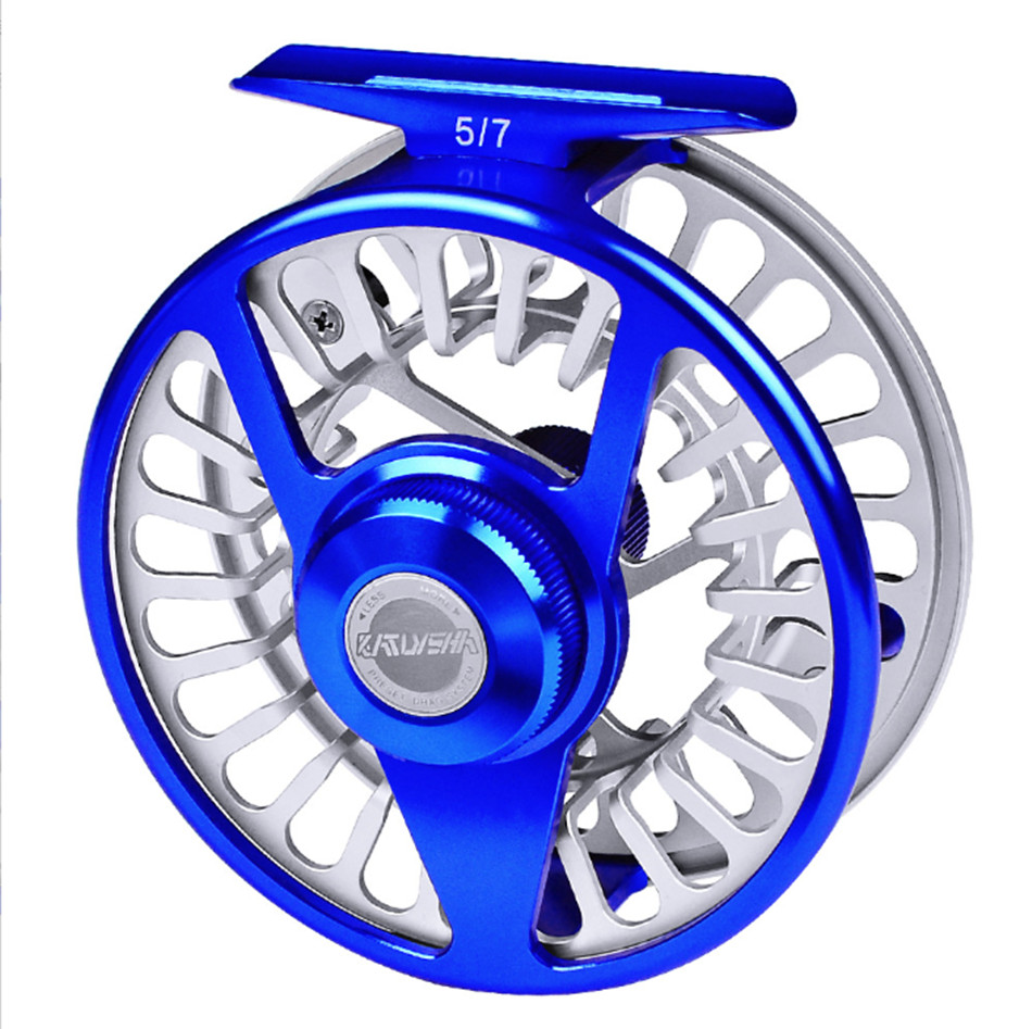 Saltwater Fly Fishing Reel CNC-Machin​ed Aluminum 5/7-7/9-9/10 WT Sea Fly Wheel