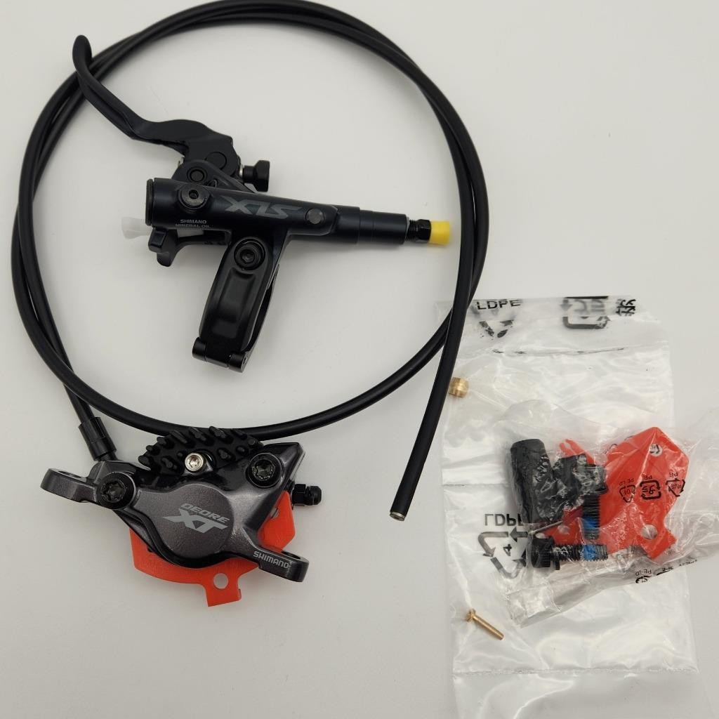 Shimano BL-M7100 / BR-M8100 2-Piston Front Left Bicycle Disc Brake & Lever Set