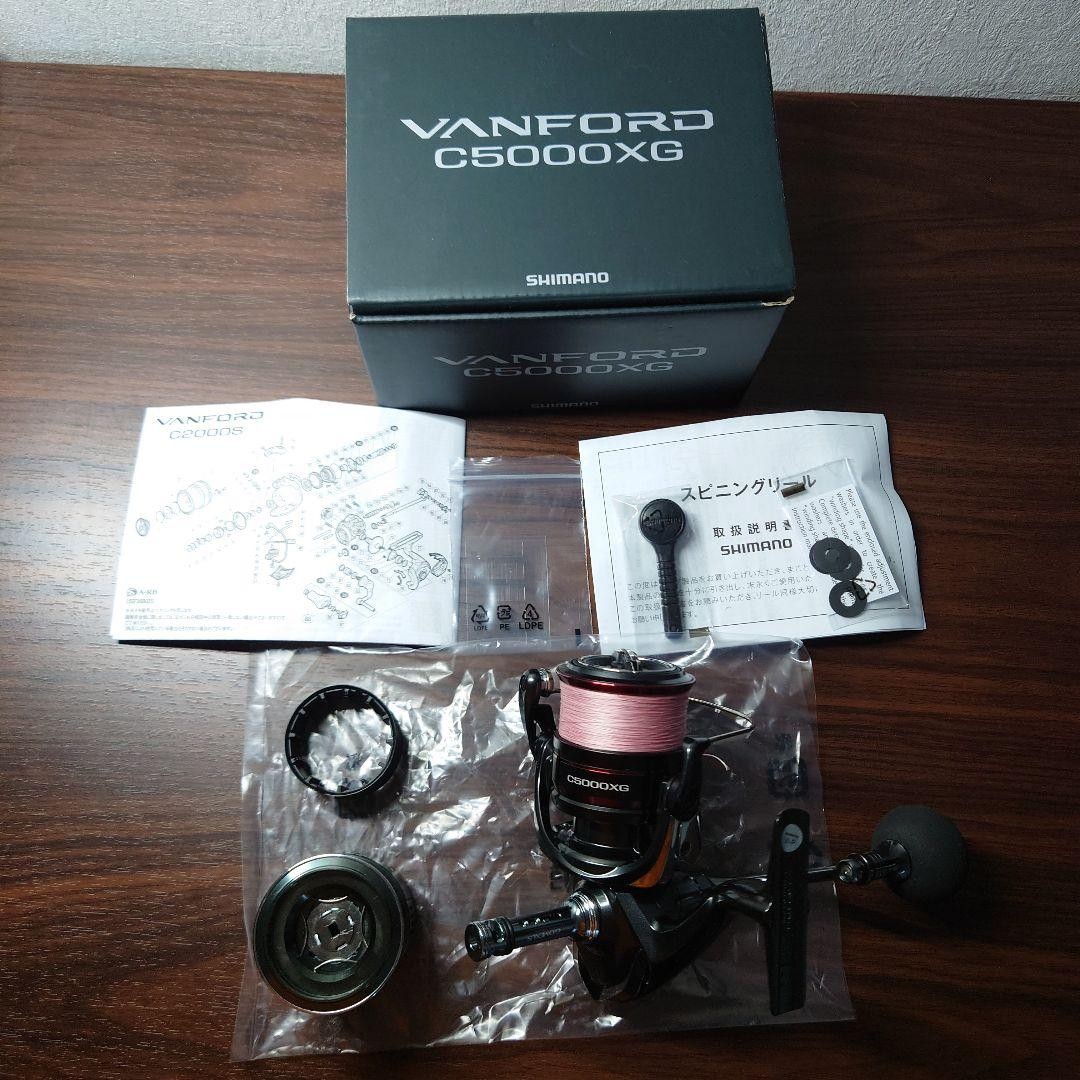 [Used] Shimano 20 Vanford C5000XG GOMEXUS Stand HEIGHTEN Unused Spool From JAPAN