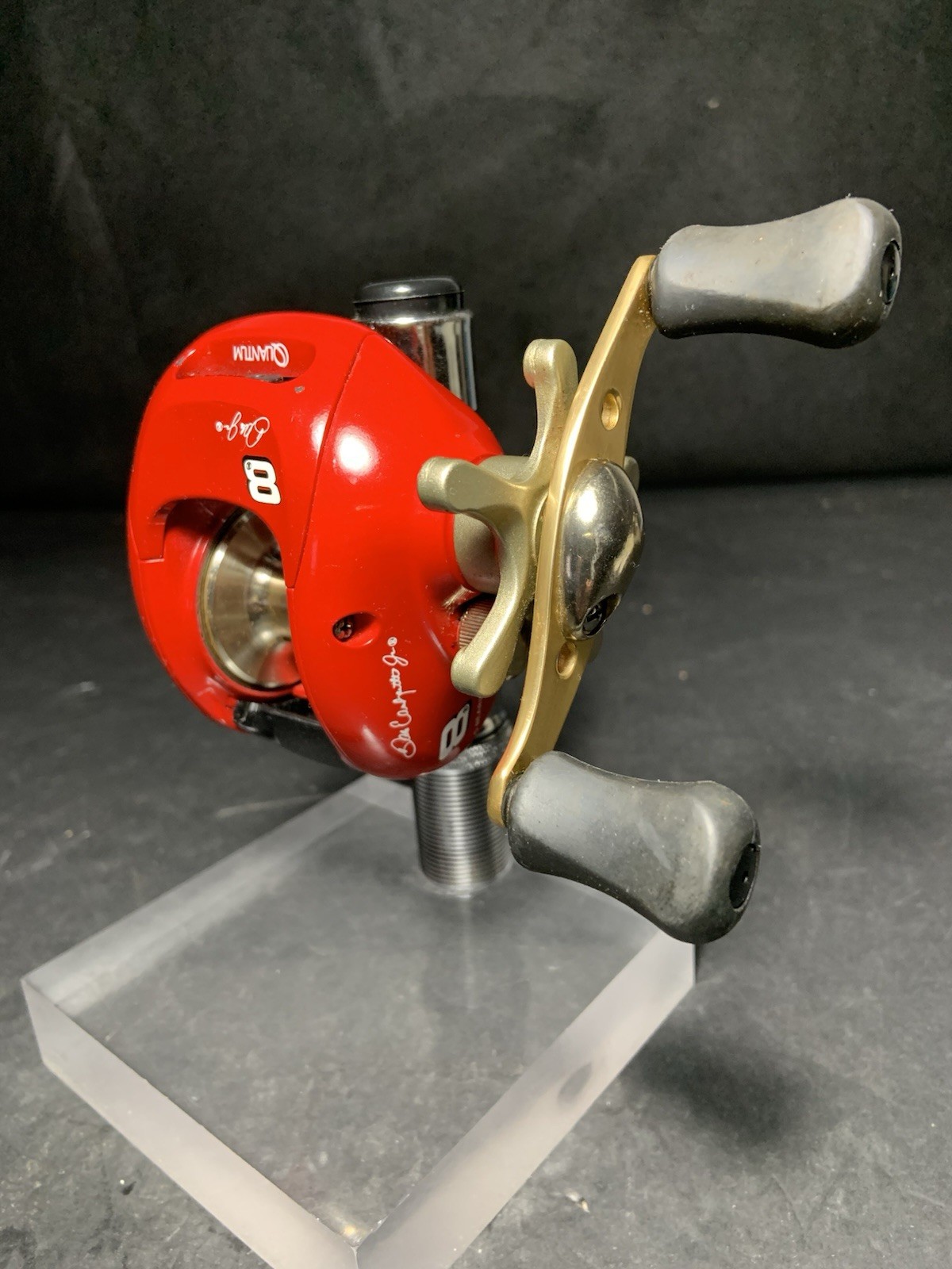 Dale Earnhardt Jr #8 Baitcaster 2004 Quantum DE500CX-K4 Fishing Reel RARE🔥