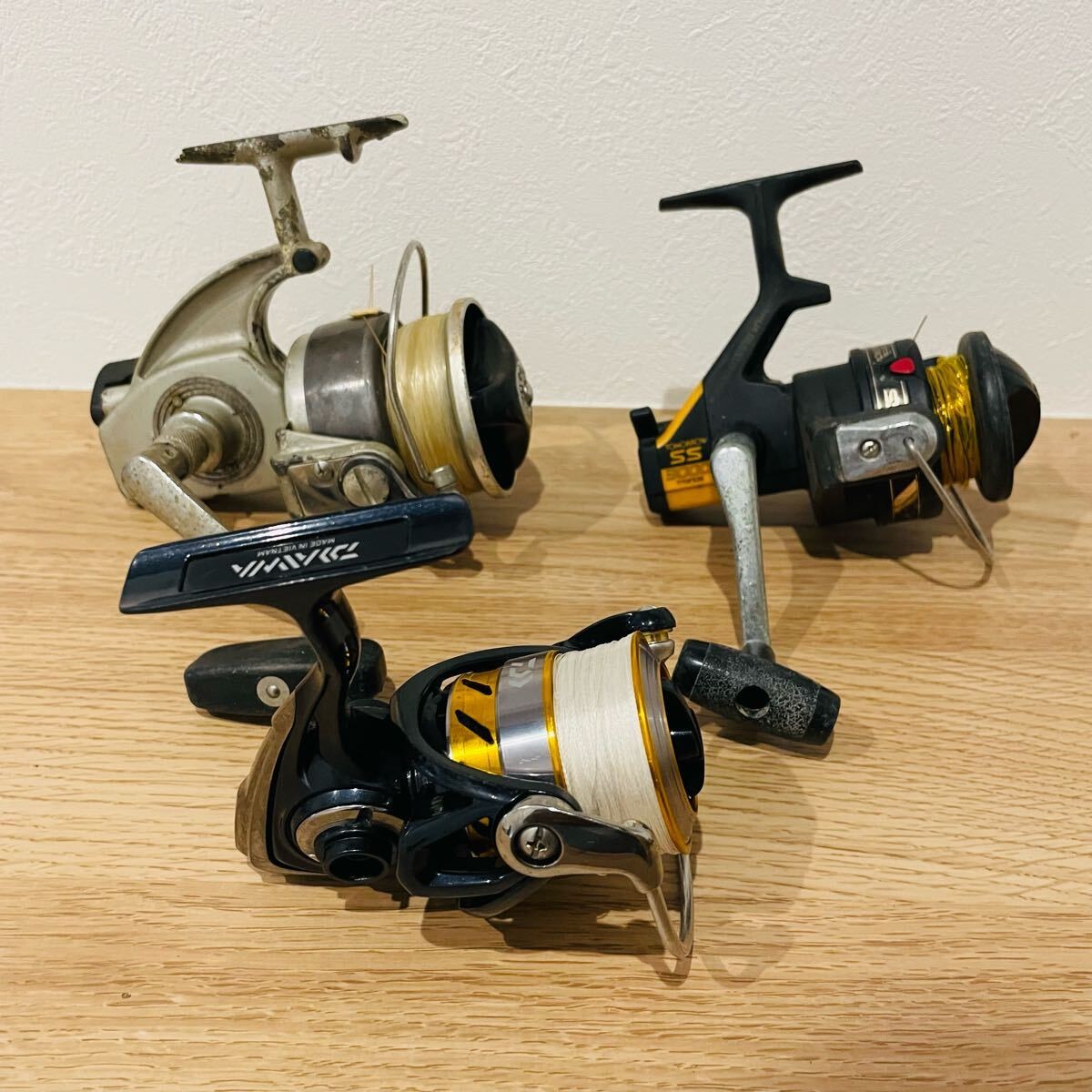 Unchecked Set of 3 DAIWA SPORT 5000 revros 2506h-dh For TOMORROW SS 3000