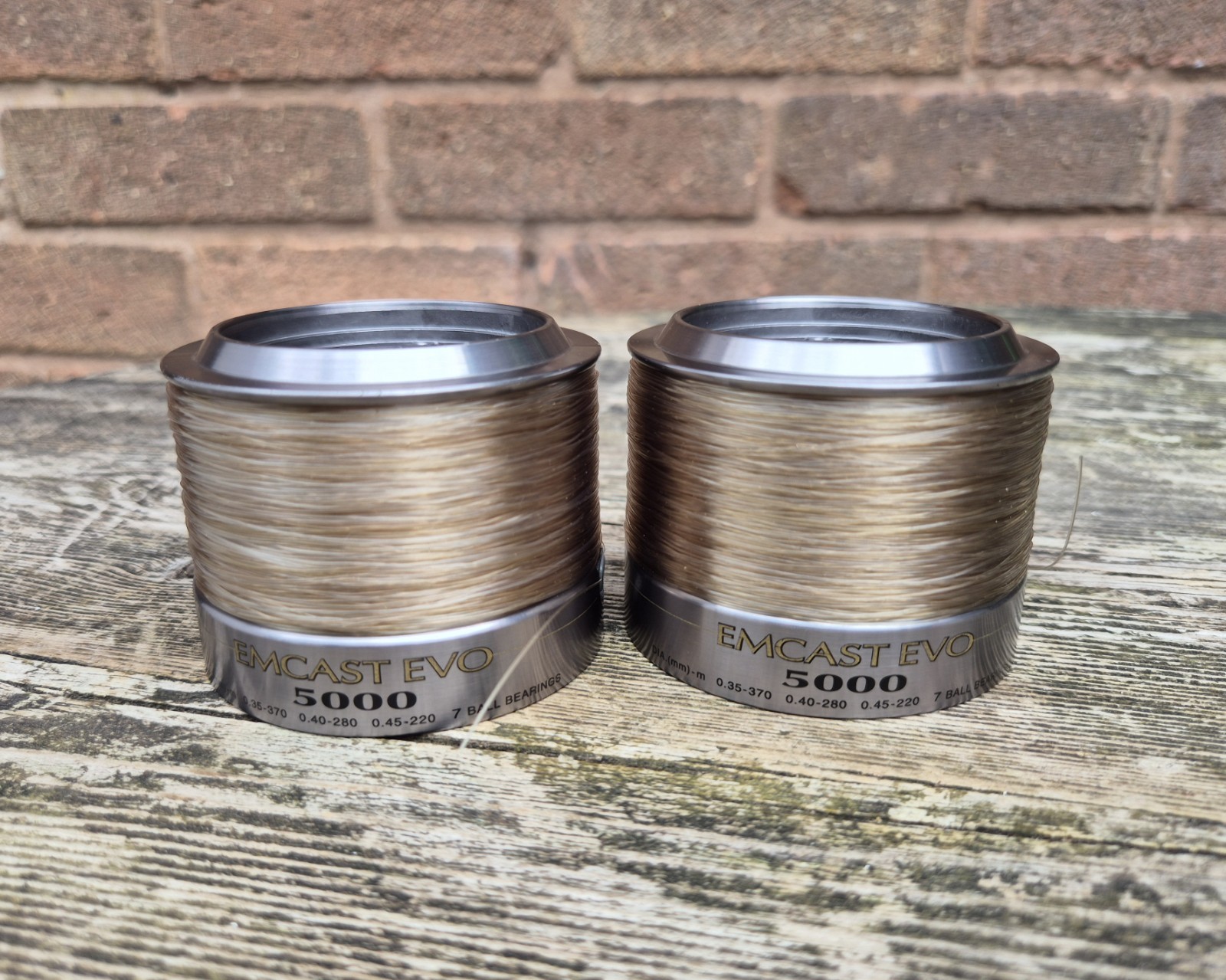 1 Daiwa Emcast Evo 5000 Big pit Reel Spare Spool Carp Fishing Tackle