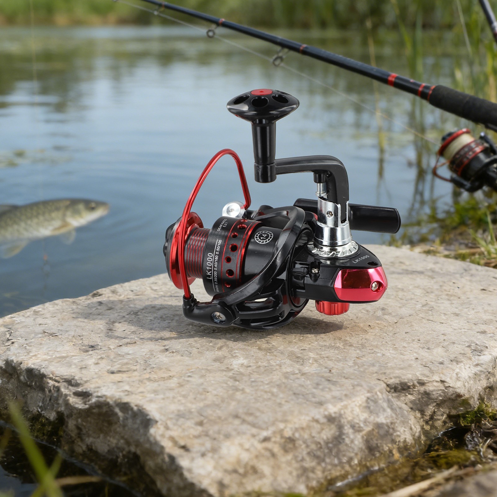 Strong and Lightweight Fishing Reel for All Types of Fishing Conditions