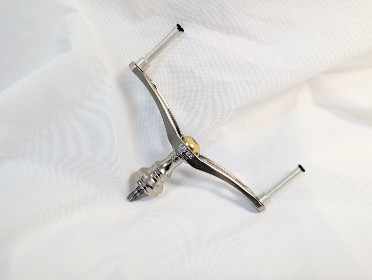 LIVRE Wing 98 Titanium Gold Double Handle Shimano S2 Custom