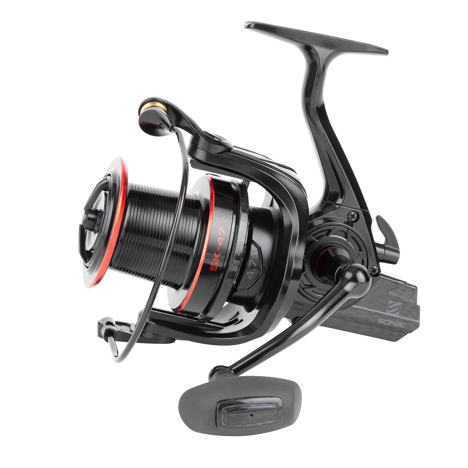 SONIK SK47 10000 Carbon Big Pit Carp Fishing Reel Long Aluminium Spool – BC0034
