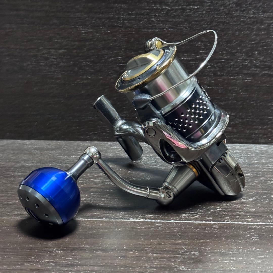 [EXC] Shimano 07 Stella 3000HG Custom Yumeya 4000SS Spool Power Knob From JAPAN