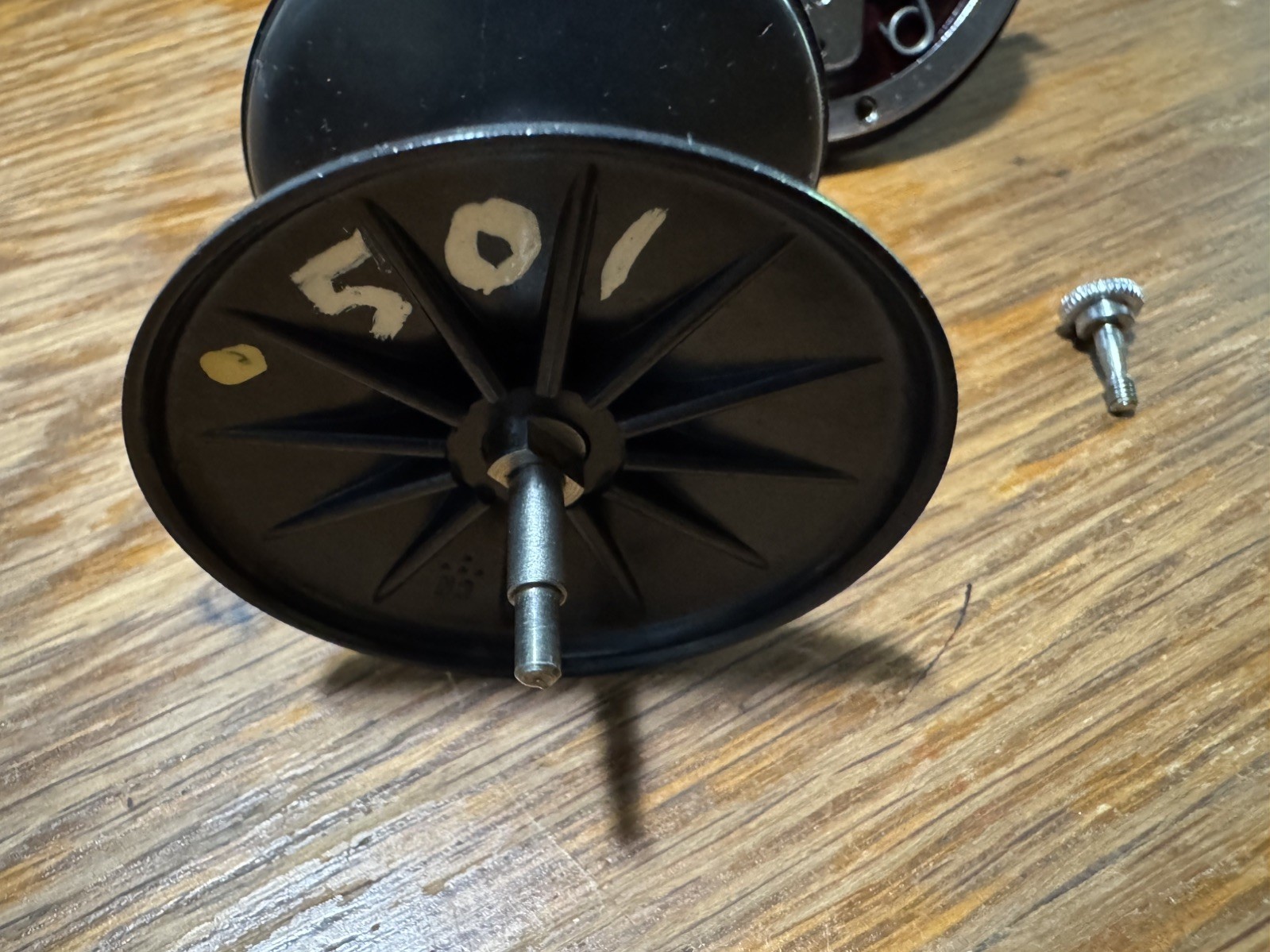 Vintage Penn Jig-Master jr 501 Newell Spool and Cross Bars Stainless Internals