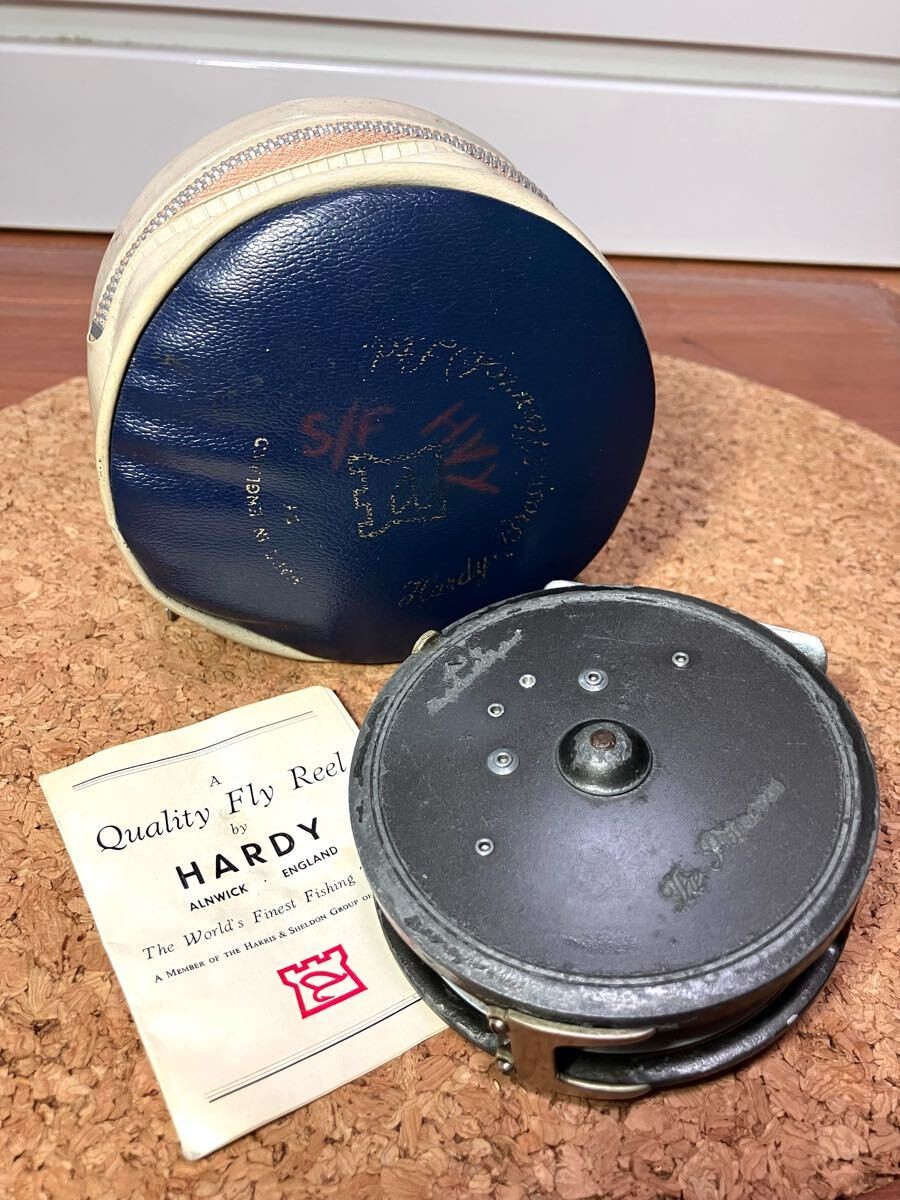 Hardy Bros The Princess Heavy U Line Guard Fly Reel Vintage Used /w Case