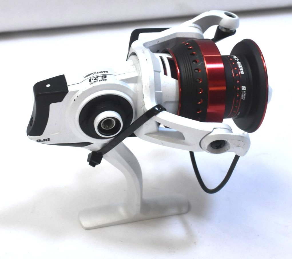 Abu Garcia PE2-160m MaxPro Spinning Reel MISSING HANDLE 6.2:1 Gear Ratio