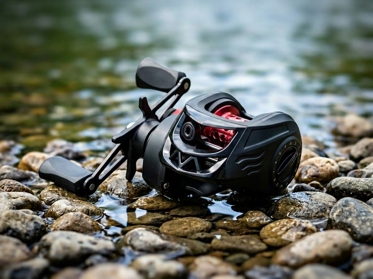 Graywolf Shallow SL — BFS Reels – SHALLOW SPOOL – LHW/RHW – BAIT FINESSE – RED