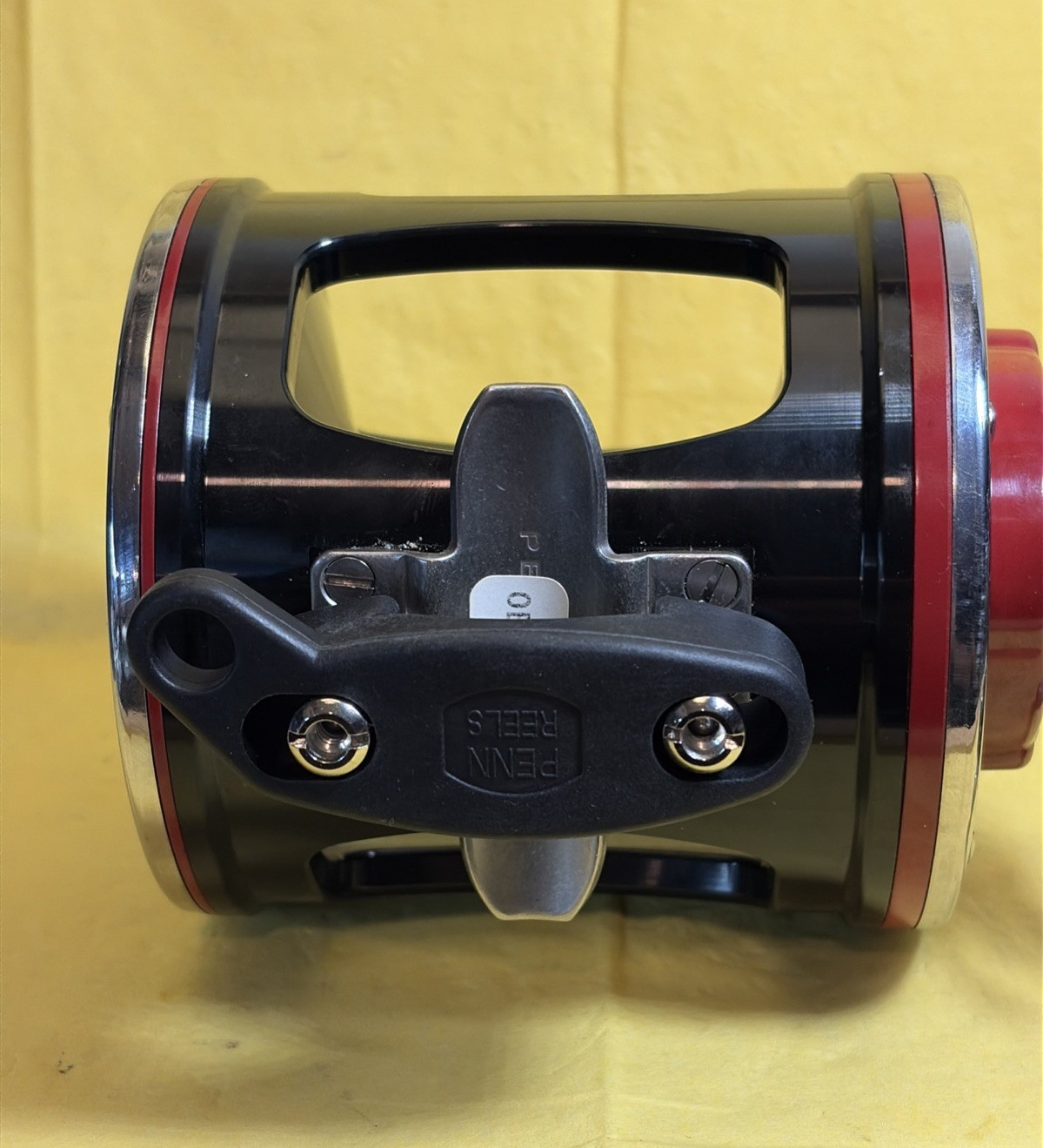 Penn Senator 114HLW 6/0 Fishing Reel Black Aluminum Cage Frame Very Clean Nice!!