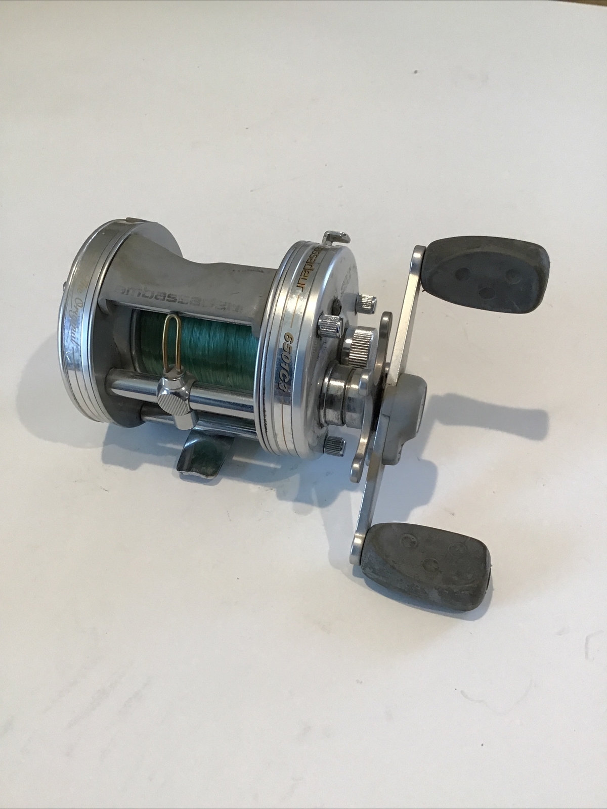 Abu Garcia Ambassadeur 6501C3 Baitcaster Left Hand Retrieve Made Sweden Clicker