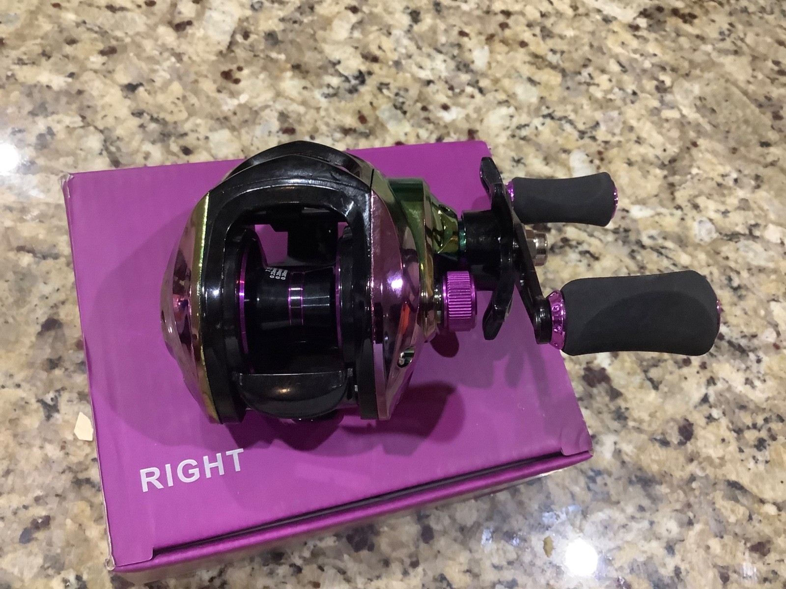 baitcasting fishing reel, 19+1 ball bearing. instant anti reverse