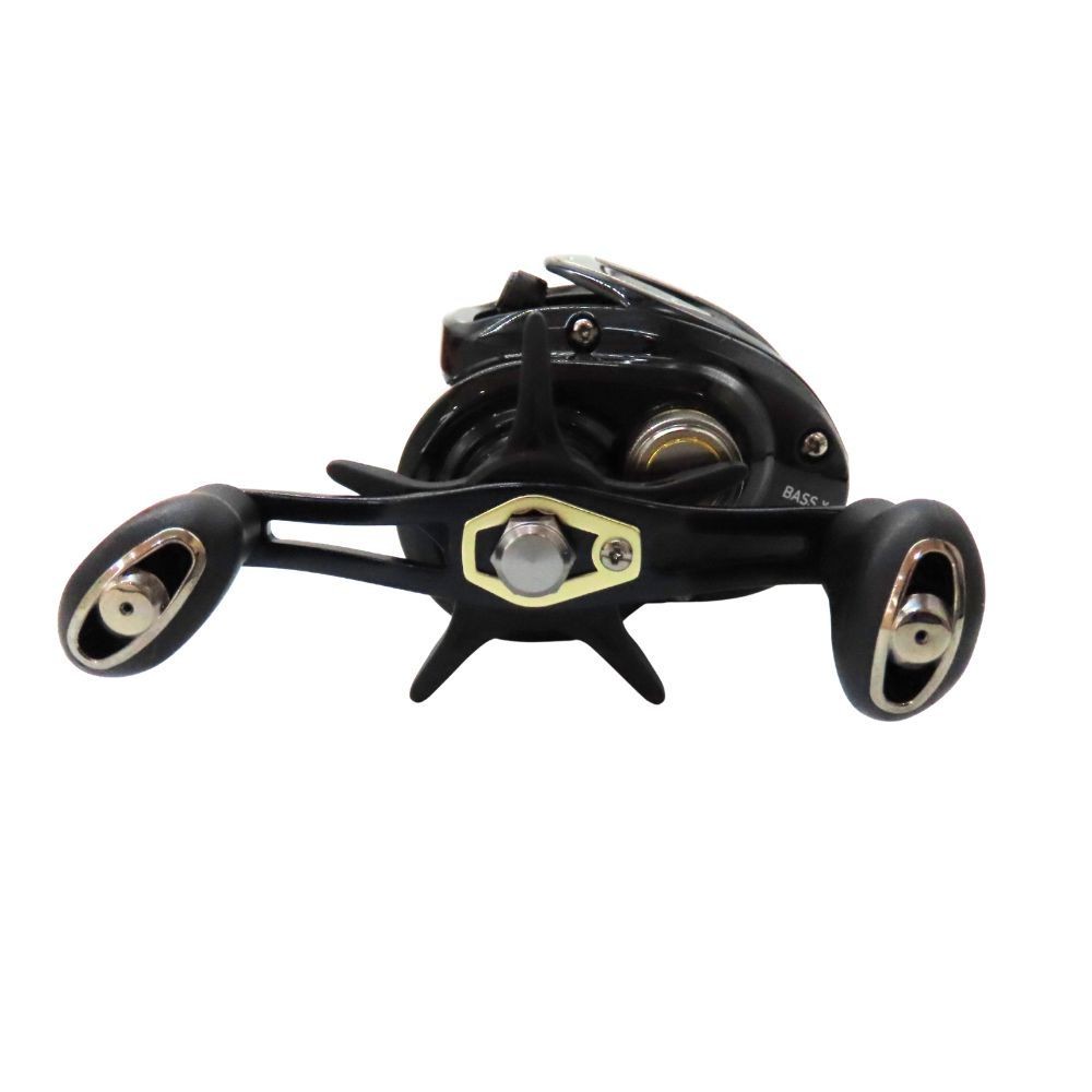 Daiwa BASS X80SHL Left-Hand Baitcasting Reel Used Black High Gear