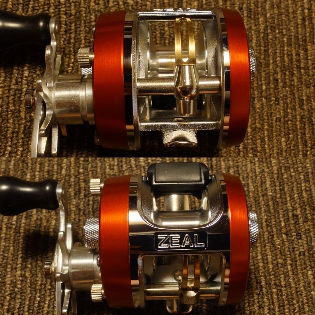 ZEAL Hepta 04 Semi Direct Drive Baitcasting Reel Fishing Equipment Gear Japan