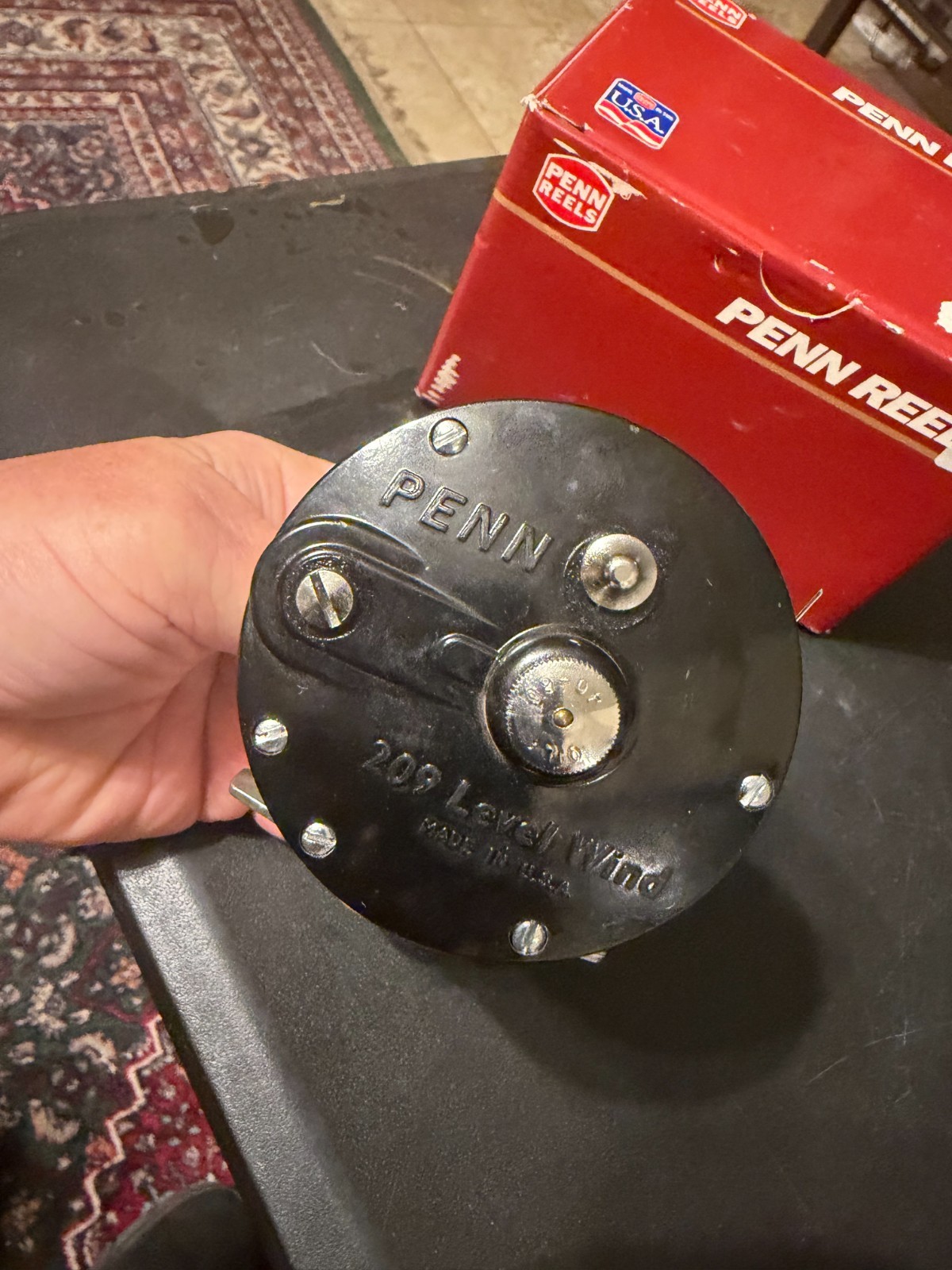 Vntg Penn 209 & 309 Level Wind Conventional Trolling Fishing Reel Lot USA w/ship