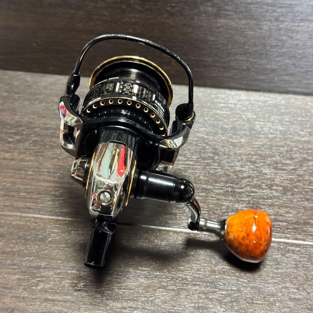Daiwa Morethan Branzino 3000 Wood Knob Spinning Reel Japan Used