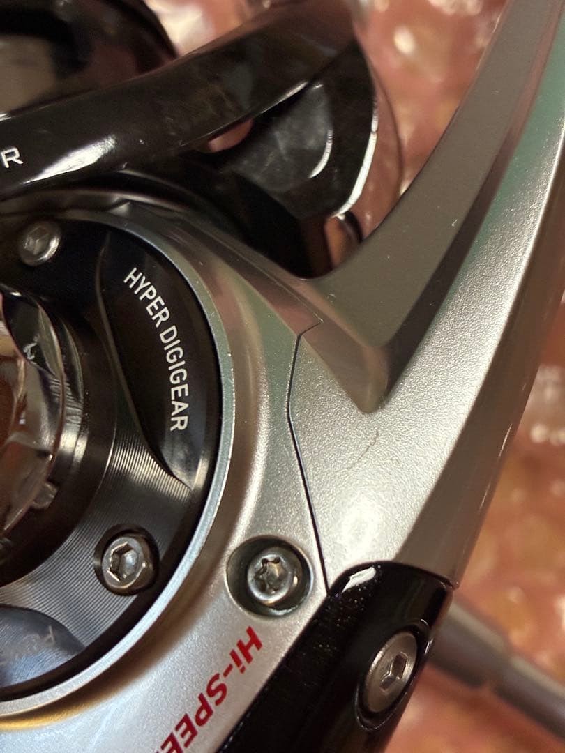 Daiwa 12 Catalina 4020PE-H Baitcaster Reel PE Line Included Used