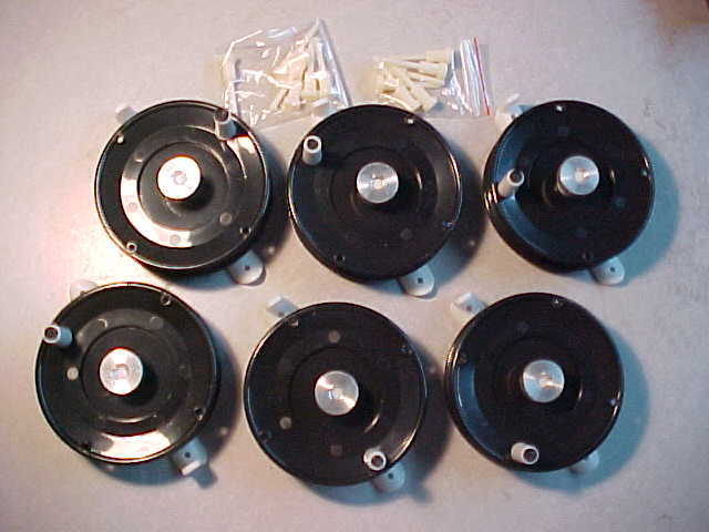6 NEW HT LITTLE JIGGER ICE FISHING REELS for jigs rods tip down PANFISH R10B