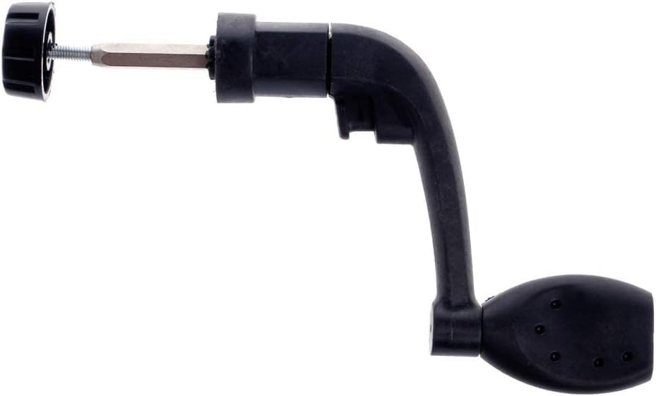 Black Universal Plastic Power Handle Fishing Reels Crank Rock Arm Spinning Wheel