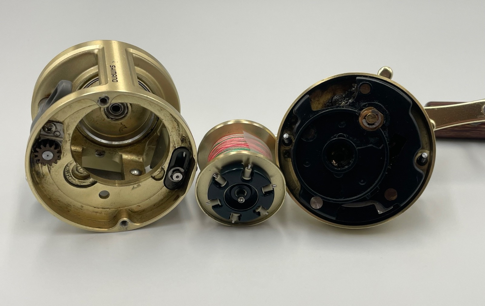 Shimano Calcutta Kobune 401 Left Hand Round Baitcasting Reel Japan Made Junk