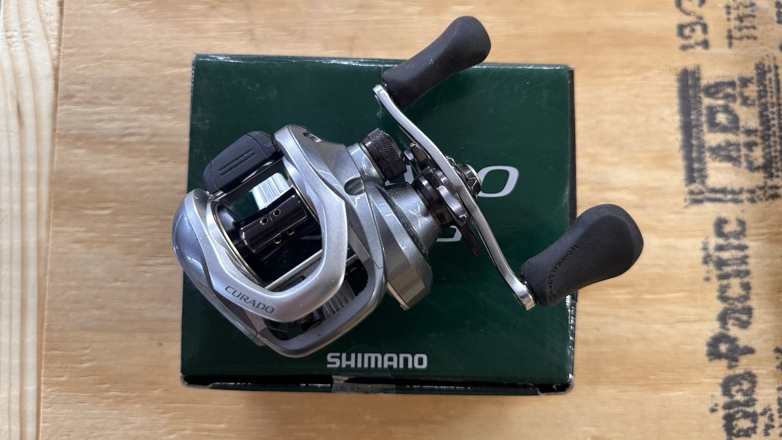Shimano Curado 201HG Baitcast Reel 201 7.2:1 Gear Ratio Left Handed