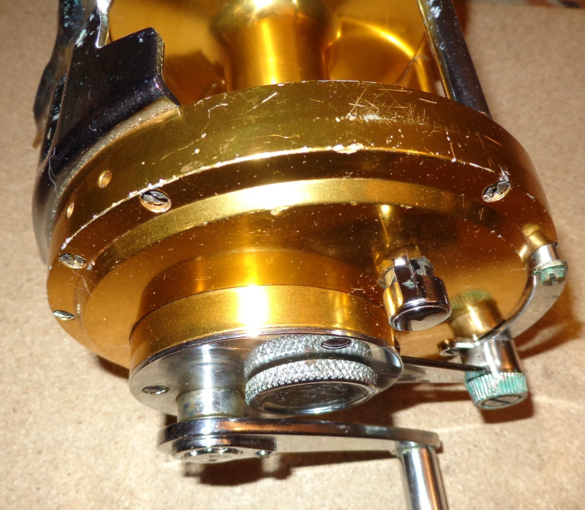 Vintage Penn International 80W Gold Lever-Drag Big Game 80-W Fishing Reel (#2)