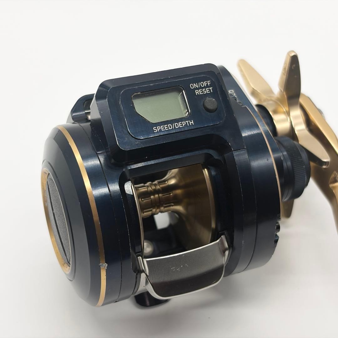 Daiwa Saltiga IC 300H-SJ Offshore Jigging Reel Used with Counter