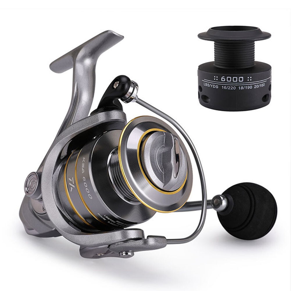Spinning Fishing Reel 14+1 5.5:1 Gear Ratio Double Spool Baitcasting Reel Tackle